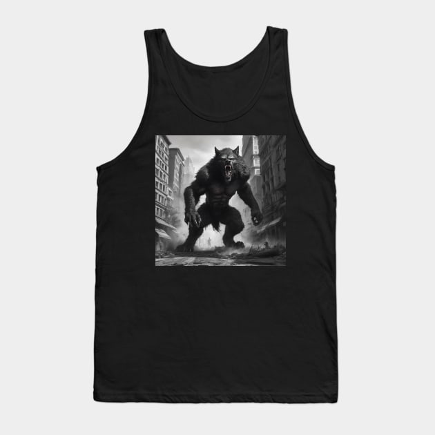 monster city design Tank Top by nonagobich